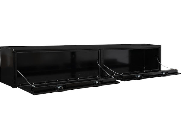Buyers Products 96-in x 16-in x 13-in Black Smooth Aluminum Topsider Truck Box - 1752161