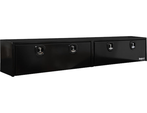 Buyers Products 96-in x 16-in x 13-in Black Smooth Aluminum Topsider Truck Box - 1752161
