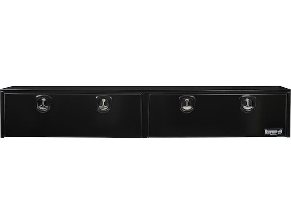 Buyers Products 96-in x 16-in x 13-in Black Smooth Aluminum Topsider Truck Box - 1752161