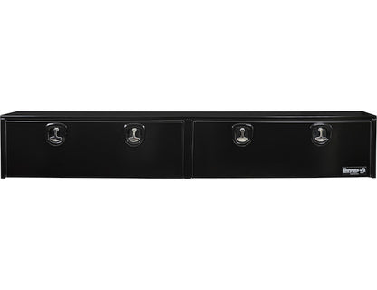 Buyers Products 96-in x 16-in x 13-in Black Smooth Aluminum Topsider Truck Box - 1752161