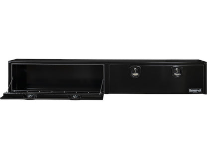 Buyers Products 96-in x 16-in x 13-in Black Smooth Aluminum Topsider Truck Box - 1752161