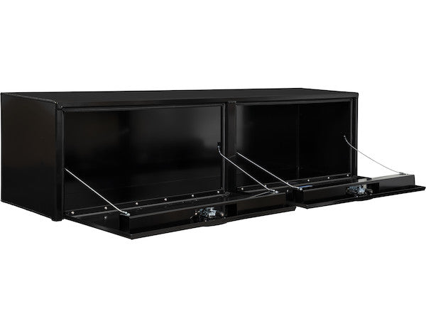 Buyers Products 18x16x72-in Black Smooth Aluminum Topsider Truck Box - 1752163
