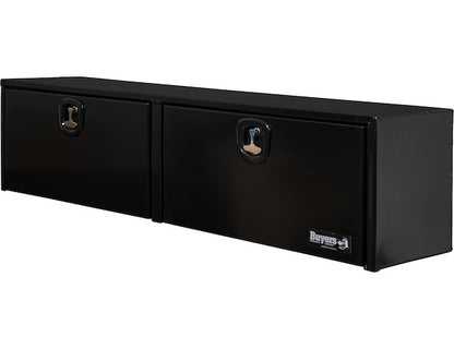 Buyers Products 18x16x72-in Black Smooth Aluminum Topsider Truck Box - 1752163