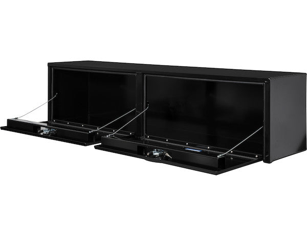 Buyers Products 18x16x72-in Black Smooth Aluminum Topsider Truck Box - 1752163