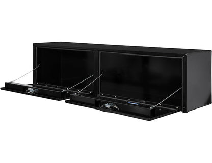 Buyers Products 18x16x72-in Black Smooth Aluminum Topsider Truck Box - 1752163