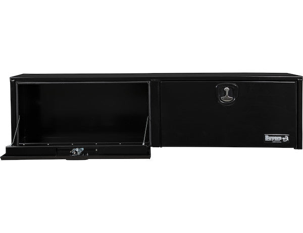 Buyers Products 18x16x72-in Black Smooth Aluminum Topsider Truck Box - 1752163