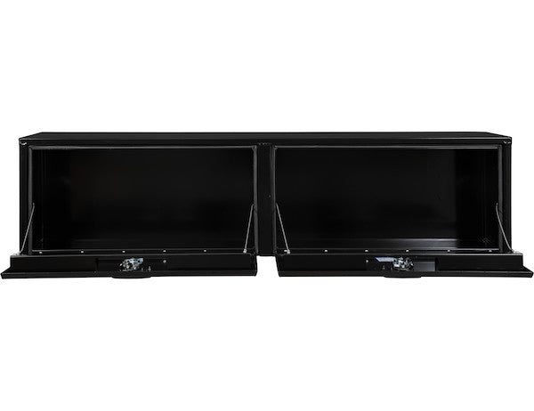 Buyers Products 18x16x72-in Black Smooth Aluminum Topsider Truck Box - 1752163
