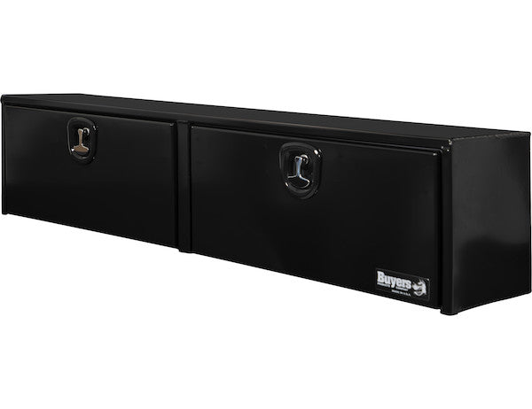 Buyers Products 18x16x88-in Black Smooth Aluminum Topsider Truck Box - 1752164