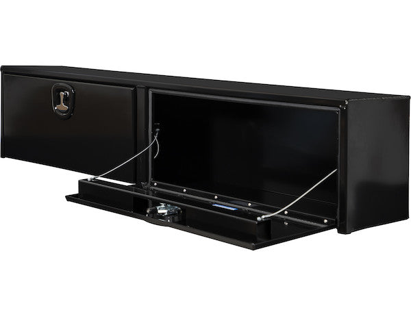 Buyers Products 18x16x88-in Black Smooth Aluminum Topsider Truck Box - 1752164