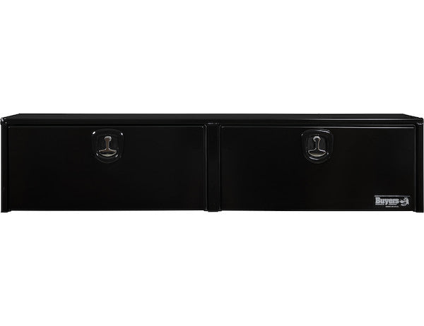 Buyers Products 18x16x88-in Black Smooth Aluminum Topsider Truck Box - 1752164