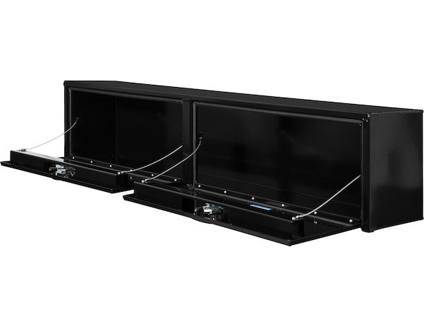 Buyers Products 18x16x90-in Black Smooth Aluminum Topsider Truck Box - 1752165