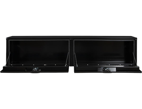Buyers Products 18x16x90-in Black Smooth Aluminum Topsider Truck Box - 1752165