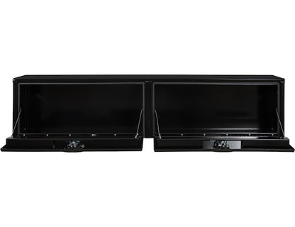 Buyers Products 18x16x90-in Black Smooth Aluminum Topsider Truck Box - 1752165
