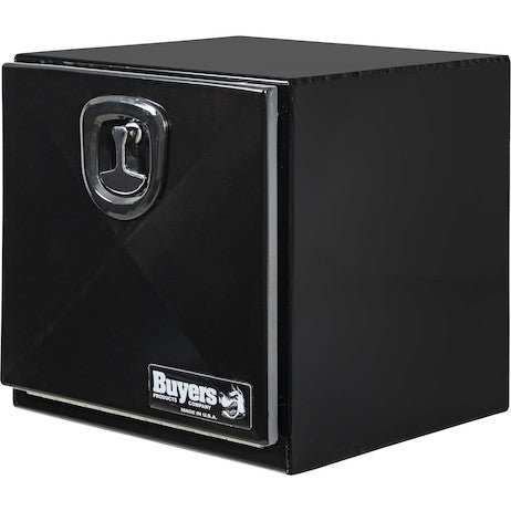 Buyers Products 18-in x 18-in x 18-in Pro Series Black Steel Underbody Truck Box - 1752799