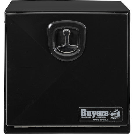 Buyers Products 18-in x 18-in x 18-in Pro Series Black Steel Underbody Truck Box - 1752799