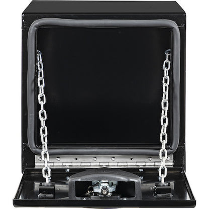 Buyers Products 18-in x 18-in x 18-in Pro Series Black Steel Underbody Truck Box - 1752799