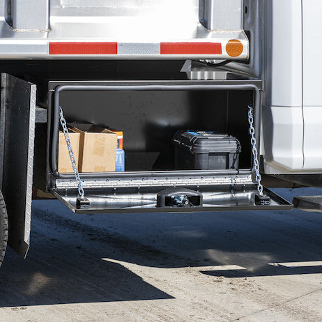 Buyers Products 36-in x 18-in x 18-in Pro Series Black Steel Underbody Truck Box - 1752805