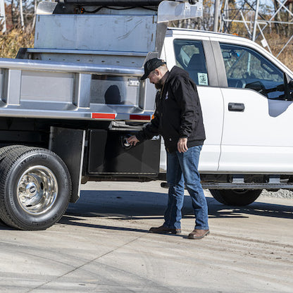 Buyers Products 36-in x 18-in x 18-in Pro Series Black Steel Underbody Truck Box - 1752805