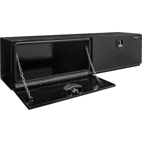 Buyers Products 96-in x 18-in x 18-in Pro Series Black Steel Underbody Truck Box - 1752836