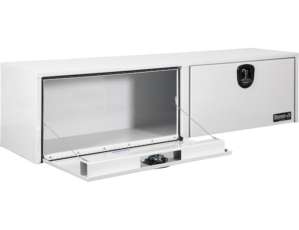 Buyers Products 16x13x72-in White Smooth Aluminum Topsider Truck Box - 1753151