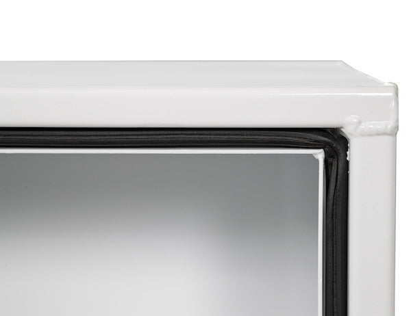 Buyers Products 16x13x72-in White Smooth Aluminum Topsider Truck Box - 1753151
