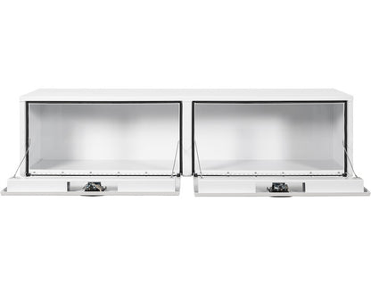 Buyers Products 16x13x72-in White Smooth Aluminum Topsider Truck Box - 1753151
