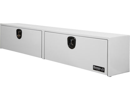 Buyers Products 88-in x 16-in x 13-in White Smooth Aluminum Topsider Truck Box - 1753156