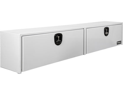 Buyers Products 88-in x 16-in x 13-in White Smooth Aluminum Topsider Truck Box - 1753156