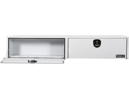 Buyers Products 88-in x 16-in x 13-in White Smooth Aluminum Topsider Truck Box - 1753156