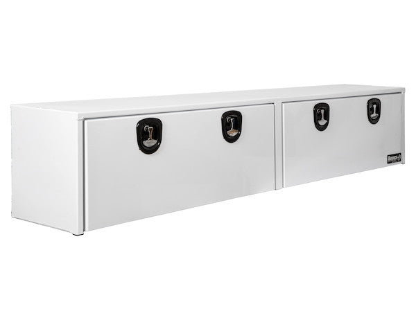 Buyers Products 16x13x96-in White Smooth Aluminum Topsider Truck Box - 1753161