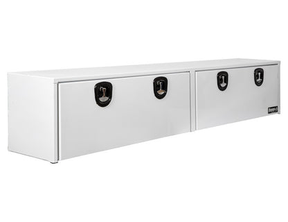 Buyers Products 16x13x96-in White Smooth Aluminum Topsider Truck Box - 1753161