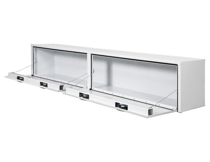 Buyers Products 16x13x96-in White Smooth Aluminum Topsider Truck Box - 1753161