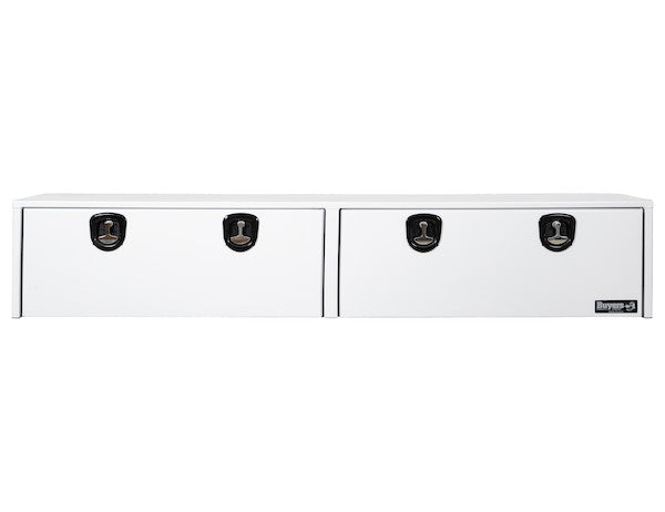 Buyers Products 16x13x96-in White Smooth Aluminum Topsider Truck Box - 1753161