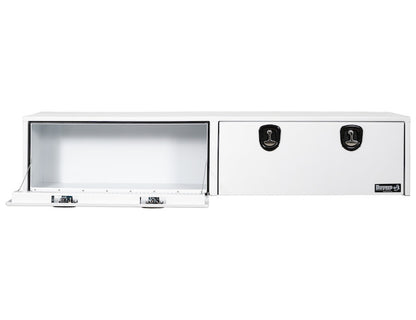 Buyers Products 16x13x96-in White Smooth Aluminum Topsider Truck Box - 1753161