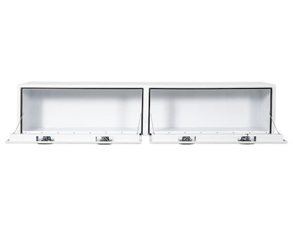 Buyers Products 16x13x96-in White Smooth Aluminum Topsider Truck Box - 1753161