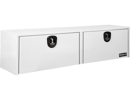 Buyers Products 72-in x 18-in x 13-in White Smooth Aluminum Topsider Truck Box - 1753163