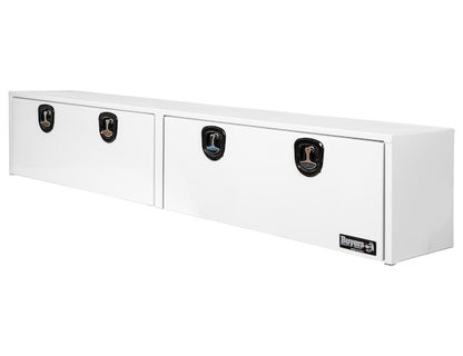 Buyers Products 18x16x96-in White Smooth Aluminum Topsider Truck Box - 1753168