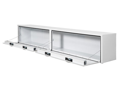 Buyers Products 18x16x96-in White Smooth Aluminum Topsider Truck Box - 1753168