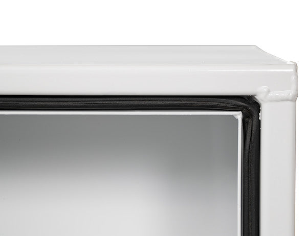 Buyers Products 18x16x96-in White Smooth Aluminum Topsider Truck Box - 1753168