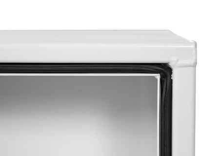 Buyers Products 18x16x96-in White Smooth Aluminum Topsider Truck Box - 1753168