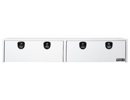 Buyers Products 18x16x96-in White Smooth Aluminum Topsider Truck Box - 1753168