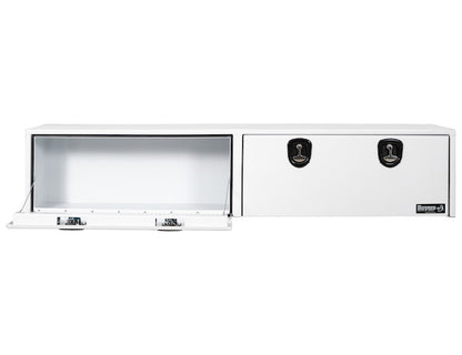 Buyers Products 18x16x96-in White Smooth Aluminum Topsider Truck Box - 1753168