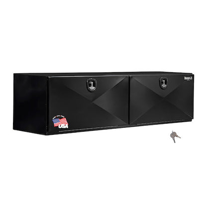 Buyers Products 72-in x 24-in x 24-in Pro Series Black Steel Underbody Truck Box - 1754811
