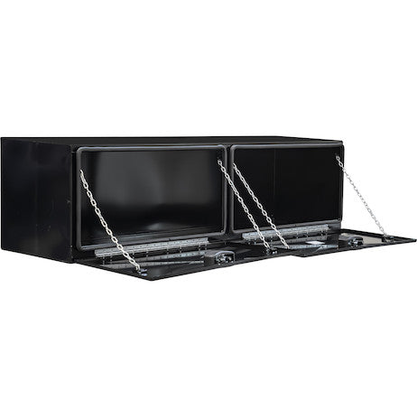Buyers Products 90-in x 24-in x 24-in Pro Series Black Steel Underbody Truck Box - 1754814