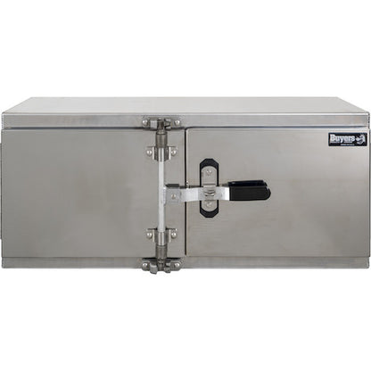 Buyers Products 36-in x 18-in x 18-in Smooth Aluminum Underbody Truck Tool Box - Double Barn Door, Cam Lock Hardware - 1762600
