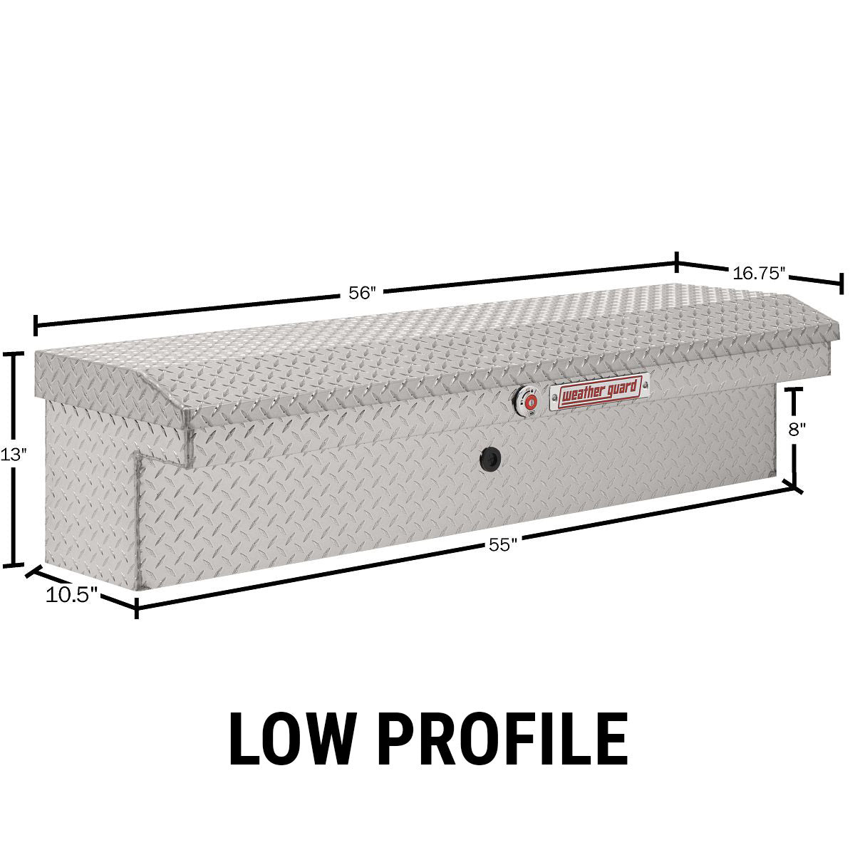 Weather Guard Lo-Side Truck Box - 56-in L [4th Gen]