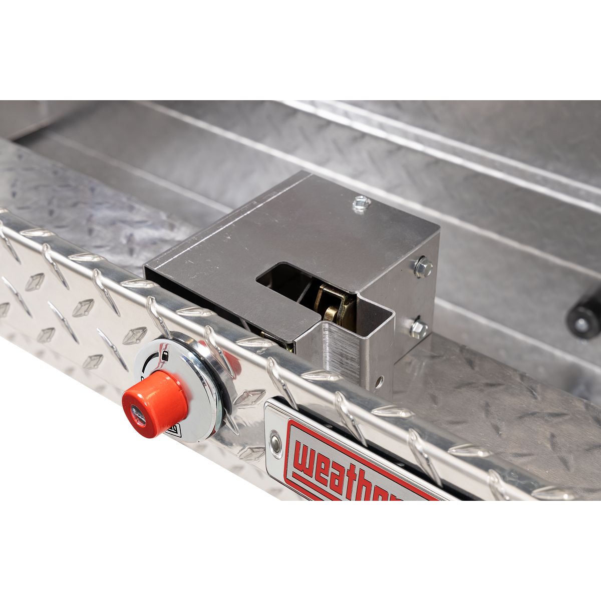 Weather Guard Side Mount Tool Box 56x17x13 Aluminum Low Profile Model 178-0-04