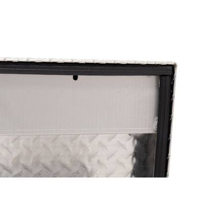 Weather Guard Side Mount Tool Box 56x17x13 Aluminum Low Profile Model 178-0-04
