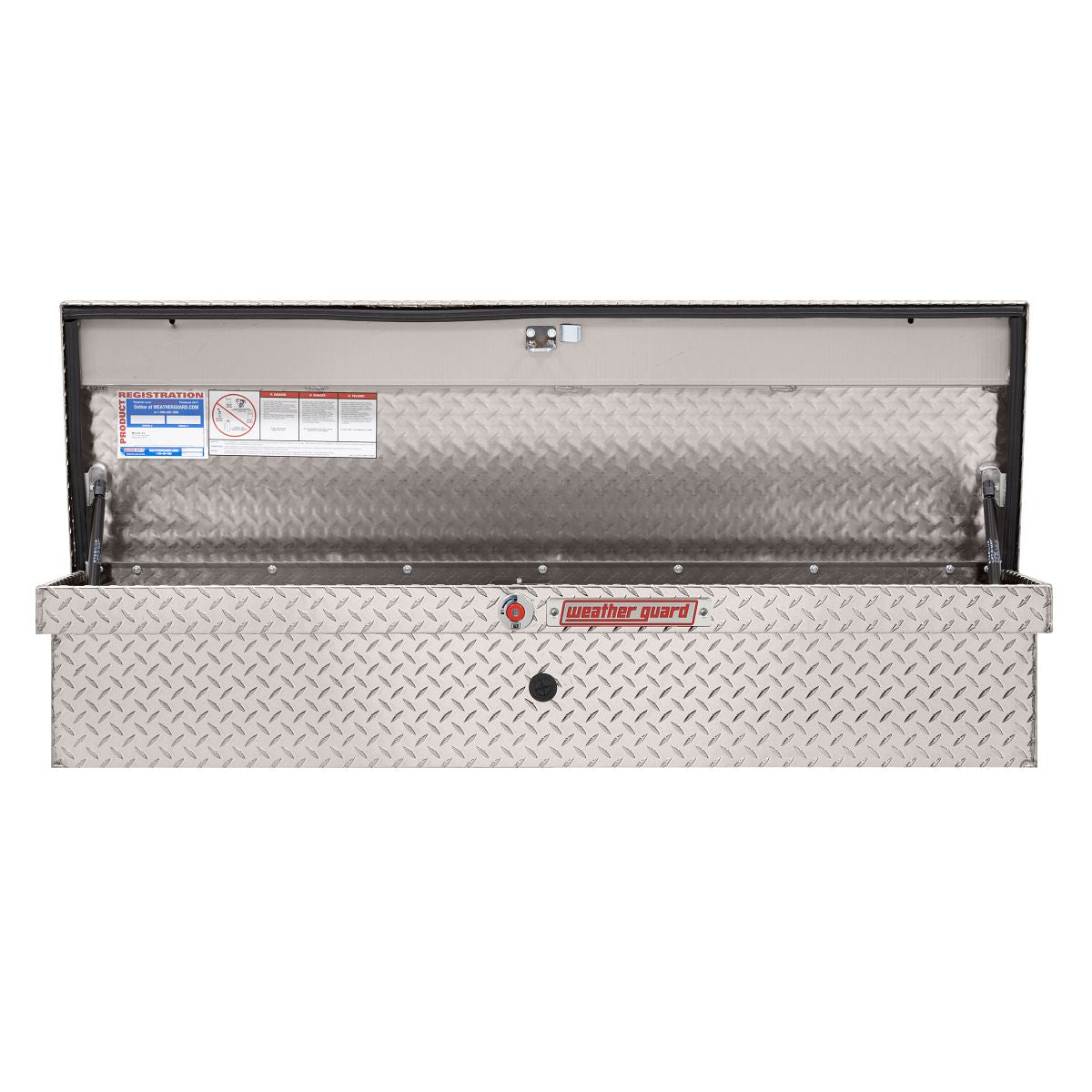Weather Guard Side Mount Tool Box 56x17x13 Aluminum Low Profile Model 178-0-04