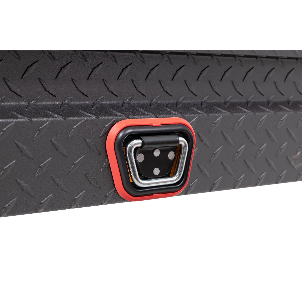 Weather Guard Side Mount Tool Box 56x17x13 Textured Matte Black Aluminum Low Profile Model 178-52-04